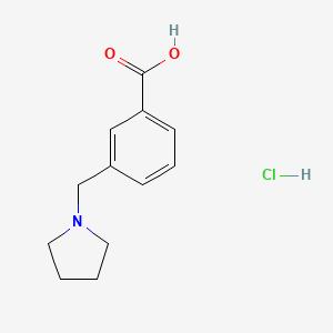 3-(1-Pyrrolidylmethyl)benzoic Acid Hydrochloride