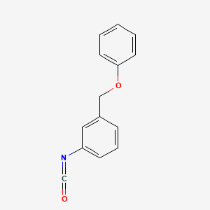 molecular formula C14H11NO2 B1288091 1-Isocyanato-3-(phenoxymethyl)benzene CAS No. 71219-80-2