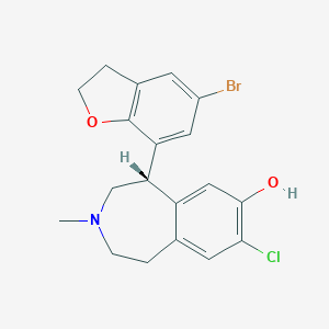 molecular formula C19H19BrClNO2 B128810 Berupipam CAS No. 150490-85-0
