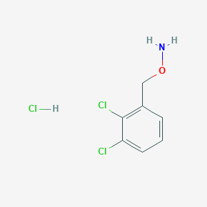 1-[(Aminooxy)methyl]-2,3-dichlorobenzene hydrochloride
