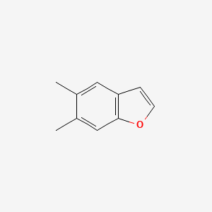 molecular formula C10H10O B12881127 5,6-Dimethylbenzofuran CAS No. 24410-52-4