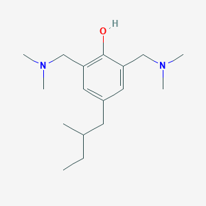 2,6-Bis[(dimethylamino)methyl]-4-(2-methylbutyl)benzenol