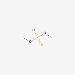 molecular formula C2H6ClO2PS B128814 Dimethyl chlorothiophosphate CAS No. 2524-03-0