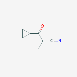 3-Cyclopropyl-2-methyl-3-oxopropanenitrile