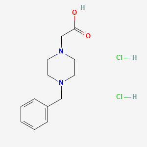 2-(4-Benzylpiperazin-1-yl)acetic acid dihydrochloride
