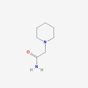 molecular formula C7H14N2O B1288165 2-(Piperidin-1-yl)acetamide CAS No. 58479-94-0
