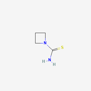 molecular formula C4H8N2S B1288166 Azetidine-1-carbothioamide 