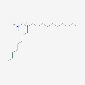 molecular formula C20H43N B1288181 2-Octyldodecan-1-amine CAS No. 62281-06-5