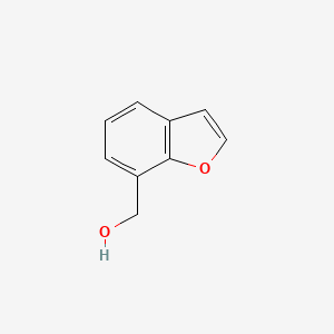 molecular formula C9H8O2 B1288184 苯并呋喃-7-甲醇 CAS No. 209256-55-3