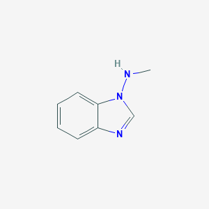 molecular formula C8H9N3 B128820 N-Methyl-1H-benzo[d]imidazol-1-amine CAS No. 148320-47-2