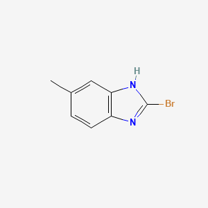 molecular formula C8H7BrN2 B1288204 2-broMo-6-Methyl-1H-benzo[d]iMidazole CAS No. 1388060-94-3