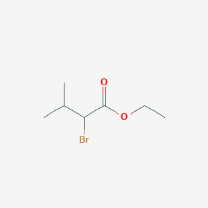 molecular formula C7H13BrO2 B128821 Ethyl 2-bromoisovalerate CAS No. 609-12-1