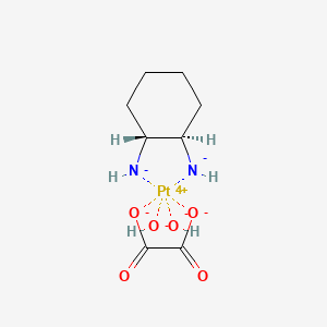 molecular formula C8H14N2O6Pt-2 B12882271 [Pt(DACH)(OH)2(ox)] 