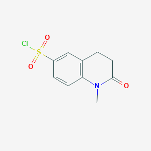 1-Methyl-2-oxo-1,2,3,4-tetrahydroquinoline-6-sulfonyl chloride