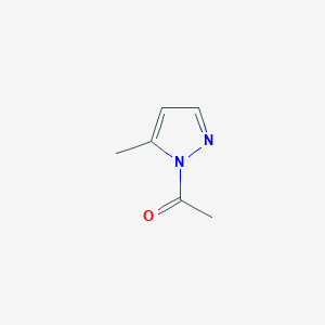 molecular formula C6H8N2O B12882283 1-(5-Methyl-1H-pyrazol-1-yl)ethan-1-one CAS No. 114906-08-0
