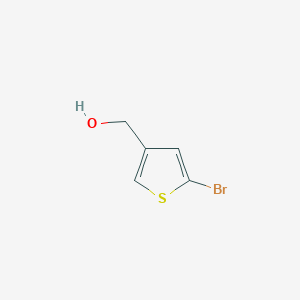 molecular formula C5H5BrOS B1288240 (5-Bromothiophen-3-yl)methanol CAS No. 73919-88-7