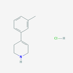 4-(3-Methylphenyl)-1,2,3,6-tetrahydropyridine hydrochloride