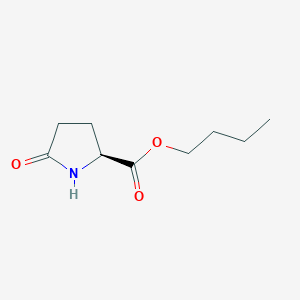 molecular formula C9H15NO3 B128826 Butyl 5-oxo-L-prolinate CAS No. 4931-68-4