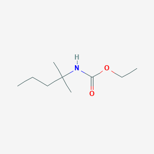 molecular formula C9H19NO2 B12883027 Ethyl (2-methylpentan-2-yl)carbamate 