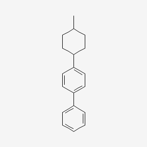 molecular formula C19H22 B1288322 cis-4-(4-Methylcyclohexyl)-biphenyl 