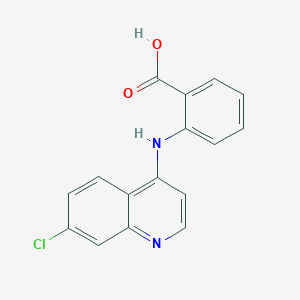 molecular formula C16H11ClN2O2 B128836 Glafenic acid CAS No. 10440-42-3