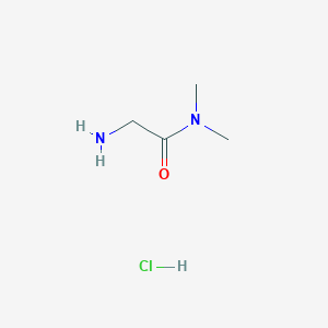 molecular formula C4H11ClN2O B1288377 2-Amino-N,N-dimethylacetamide hydrochloride CAS No. 72287-77-5