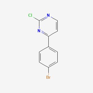 4-(4-Bromophenyl)-2-chloropyrimidine