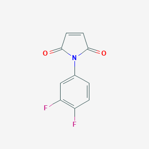 molecular formula C10H5F2NO2 B128842 1-(3,4-二氟苯基)-1H-吡咯-2,5-二酮 CAS No. 154505-91-6