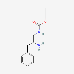 tert-Butyl (2-amino-3-phenylpropyl)carbamate