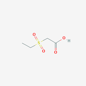 molecular formula C4H8O4S B128844 (Ethylsulfonyl)acetic acid CAS No. 141811-44-1