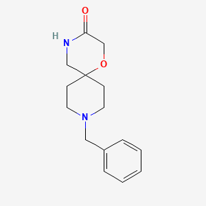 9-Benzyl-1-oxa-4,9-diazaspiro[5.5]undecan-3-one
