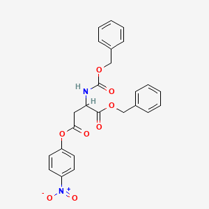 molecular formula C25H22N2O8 B1288481 Z-Asp(ONp)-OBzl 