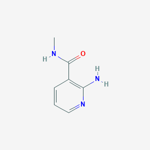 molecular formula C7H9N3O B1288513 2-Amino-N-methylnicotinamide CAS No. 870997-87-8
