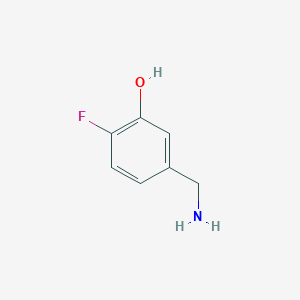 5-(Aminomethyl)-2-fluorophenol