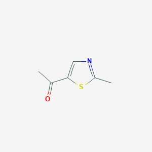 molecular formula C6H7NOS B1288546 1-(2-甲基噻唑-5-基)乙酮 CAS No. 43040-02-4
