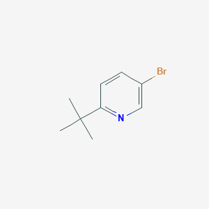 molecular formula C9H12BrN B1288587 5-Bromo-2-tert-butylpyridine CAS No. 39919-58-9