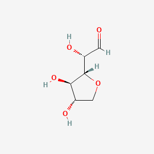 molecular formula C6H10O5 B1288611 3,6-无水-L-半乳糖 CAS No. 28251-55-0
