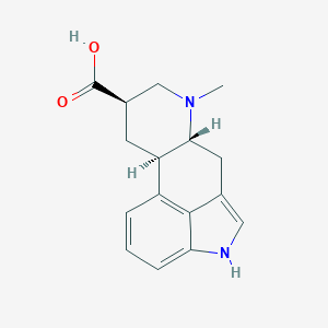 molecular formula C₁₆H₁₈N₂O₂ B128862 9,10-二氢麦角酸 CAS No. 5878-43-3