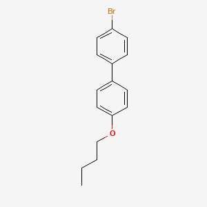molecular formula C16H17BrO B1288620 4'-溴-4-丁氧基联苯 CAS No. 63619-63-6