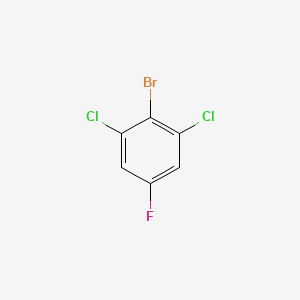 B1288648 2-Bromo-1,3-dichloro-5-fluorobenzene CAS No. 263333-82-0