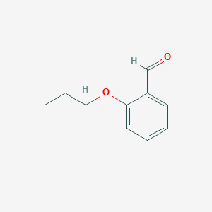 molecular formula C11H14O2 B1288657 2-Sec-butoxybenzaldehyde CAS No. 22921-59-1