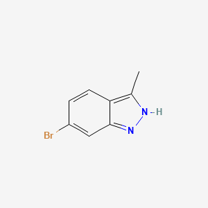 molecular formula C8H7BrN2 B1288661 6-Bromo-3-methyl-1H-indazole CAS No. 7746-27-2