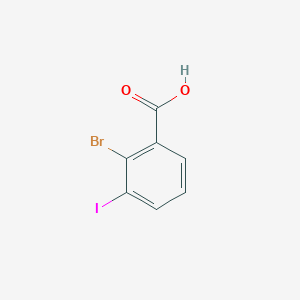 molecular formula C7H4BrIO2 B1288681 2-Bromo-3-iodobenzoic acid CAS No. 855198-37-7