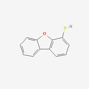 molecular formula C12H8OS B12886825 4-Mercaptodibenzofuran CAS No. 42137-80-4