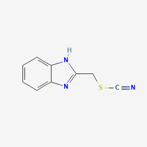 2-(thiocyanatomethyl)-1H-benzo[d]imidazole