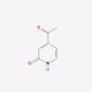 molecular formula C7H7NO2 B1288714 4-Acetylpyridin-2(1H)-one CAS No. 89791-83-3