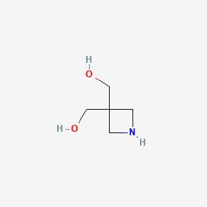 molecular formula C5H11NO2 B1288719 3,3-Di(hydroxymethyl)azetidine CAS No. 45512-27-4
