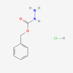 molecular formula C8H11ClN2O2 B1288734 Benzyl carbazate hydrochloride CAS No. 2540-62-7
