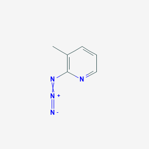 molecular formula C6H6N4 B1288739 2-Azido-3-methylpyridine CAS No. 212182-34-8