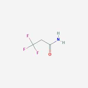 molecular formula C3H4F3NO B1288742 3,3,3-Trifluoropropanamide CAS No. 460-75-3